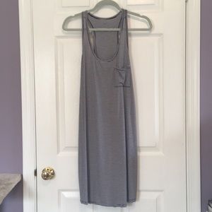 Gap Body - Stripped Navy Blue Tank Dress w/ Pocket